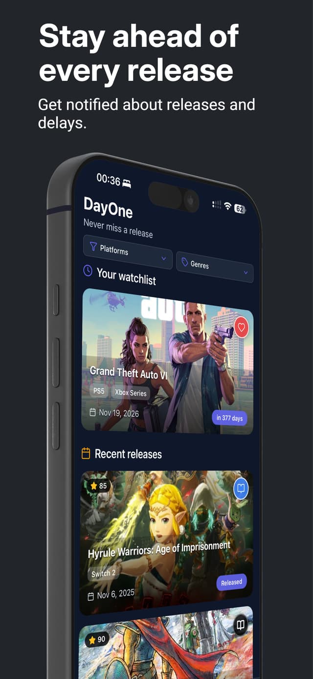 DayOne Screenshot 1