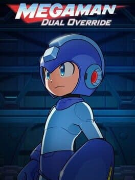 Mega Man: Dual Override — official cover art (Xbox One, Nintendo Switch, Nintendo Switch 2, Xbox Series X|S, PC (Microsoft Windows), PlayStation 5, PlayStation 4)