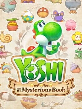 Yoshi and the Mysterious Book — couverture officielle (Nintendo Switch 2)