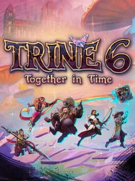 Trine 6: Together in Time — couverture officielle (Nintendo Switch, PC (Microsoft Windows), PlayStation 5, Nintendo Switch 2, Xbox Series X|S)