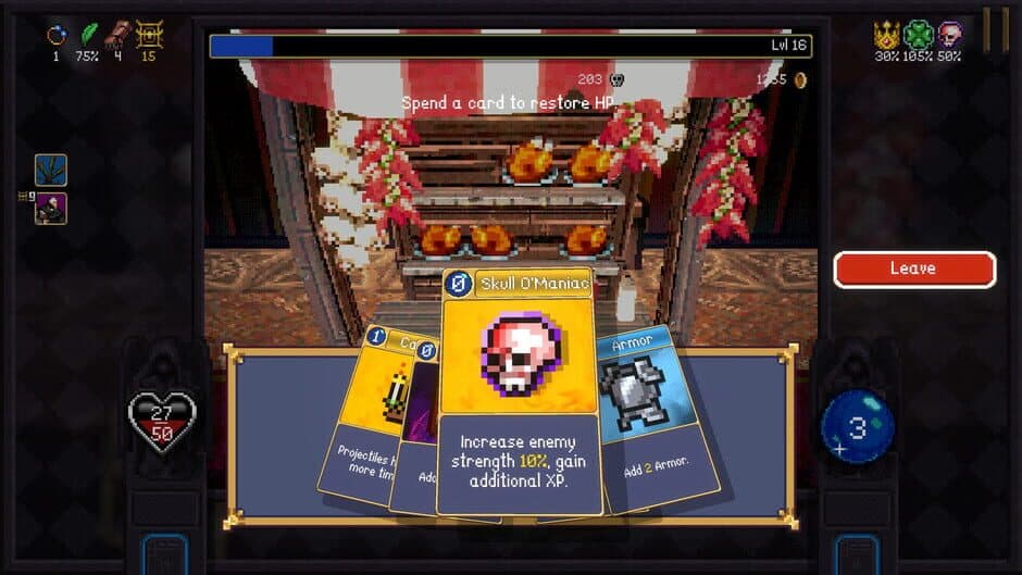 Vampire Crawlers: The Turbo Wildcard from Vampire Survivors capture d'écran 2 — Android, PlayStation 5, Nintendo Switch, Xbox Series X|S, Mac, Nintendo Switch 2, PC (Microsoft Windows), iOS