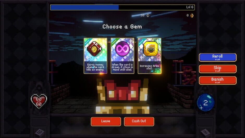 Vampire Crawlers: The Turbo Wildcard from Vampire Survivors capture d'écran 5 — Android, PlayStation 5, Nintendo Switch, Xbox Series X|S, Mac, Nintendo Switch 2, PC (Microsoft Windows), iOS