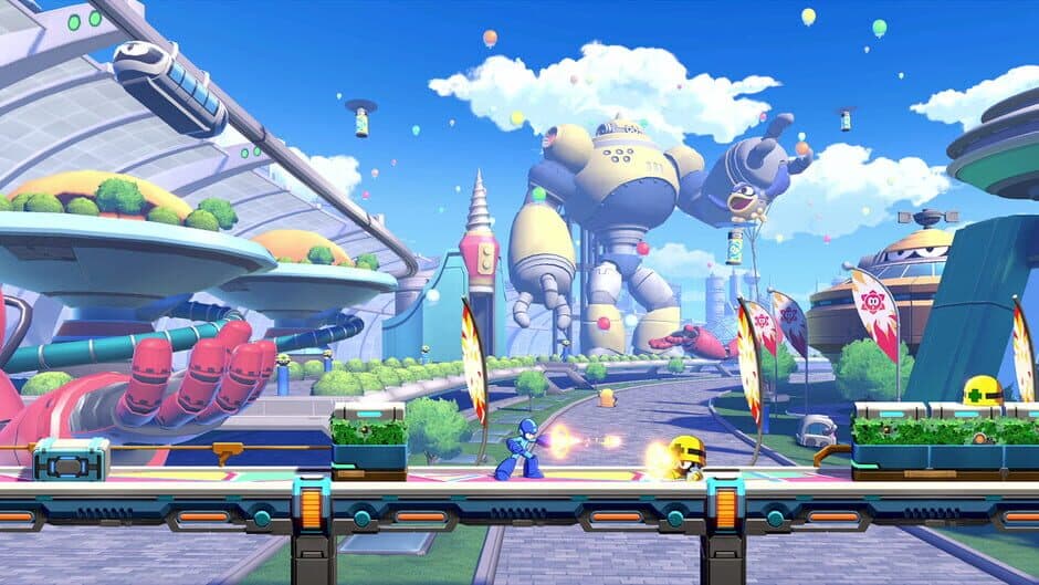 Mega Man: Dual Override screenshot 3 — Xbox One, Nintendo Switch, Nintendo Switch 2, Xbox Series X|S, PC (Microsoft Windows), PlayStation 5, PlayStation 4