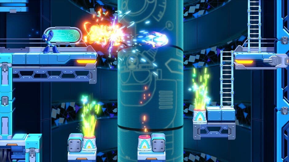 Mega Man: Dual Override screenshot 5 — Xbox One, Nintendo Switch, Nintendo Switch 2, Xbox Series X|S, PC (Microsoft Windows), PlayStation 5, PlayStation 4