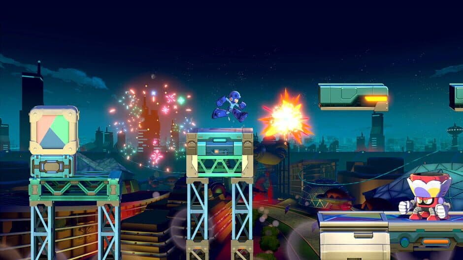 Mega Man: Dual Override screenshot 2 — Xbox One, Nintendo Switch, Nintendo Switch 2, Xbox Series X|S, PC (Microsoft Windows), PlayStation 5, PlayStation 4