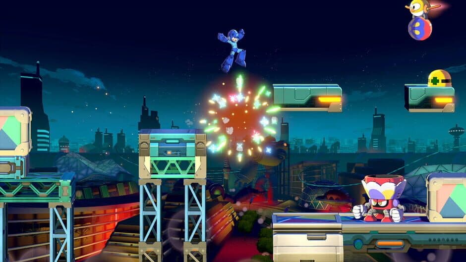 Mega Man: Dual Override screenshot 1 — Xbox One, Nintendo Switch, Nintendo Switch 2, Xbox Series X|S, PC (Microsoft Windows), PlayStation 5, PlayStation 4
