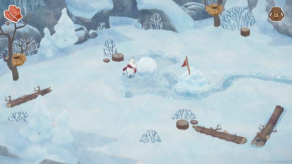 Moomintroll: Winter's Warmth capture d'écran 6 — PlayStation 5, Mac, PC (Microsoft Windows), Nintendo Switch