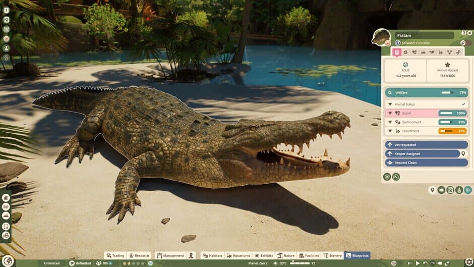 Planet Zoo 2 capture d'écran 6 — Xbox Series X|S, PC (Microsoft Windows), PlayStation 5