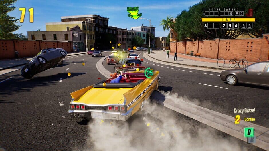 Crazy Taxi: World Tour capture d'écran 4 — Xbox Series X|S, PC (Microsoft Windows), PlayStation 5, Nintendo Switch 2