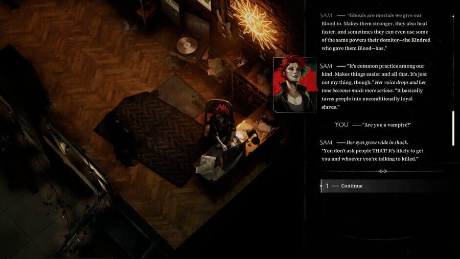 Vampire: The Masquerade - Eternal Whispers capture d'écran 1 — PC (Microsoft Windows)