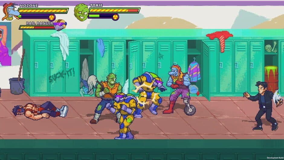 Toxic Crusaders capture d'écran 5 — Nintendo Switch, Xbox Series X|S, PC (Microsoft Windows), PlayStation 5, PlayStation 4, Xbox One