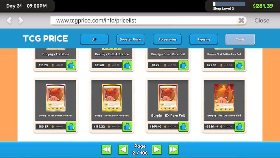TCG Card Shop Simulator capture d'écran 2 — PC (Microsoft Windows), Nintendo Switch, Xbox Series X|S, Xbox One, PlayStation 5