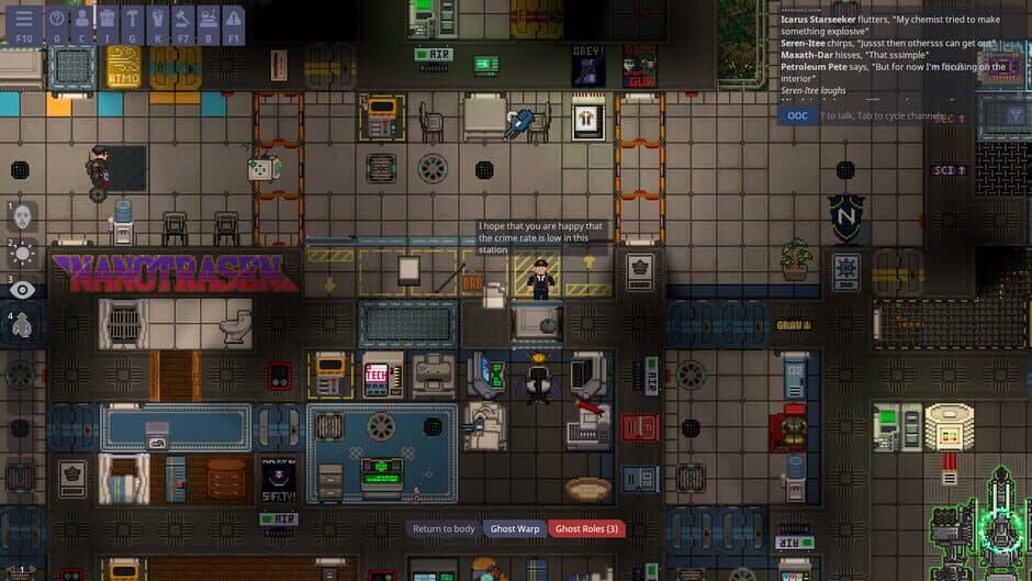 Space Station 14 capture d'écran 2 — Mac, Linux, PC (Microsoft Windows)