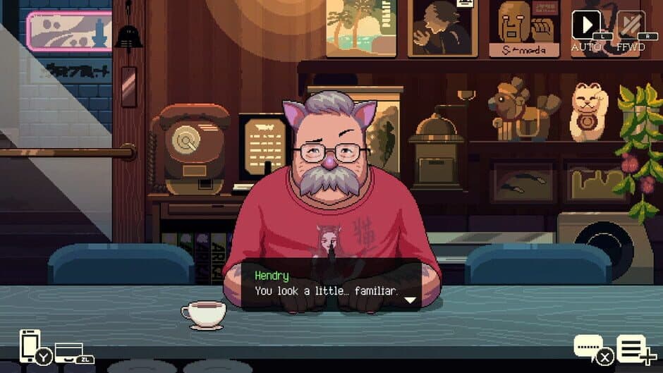 Coffee Talk: Tokyo capture d'écran 5 — Nintendo Switch 2, PlayStation 5, Nintendo Switch, PC (Microsoft Windows), Xbox Series X|S, Mac