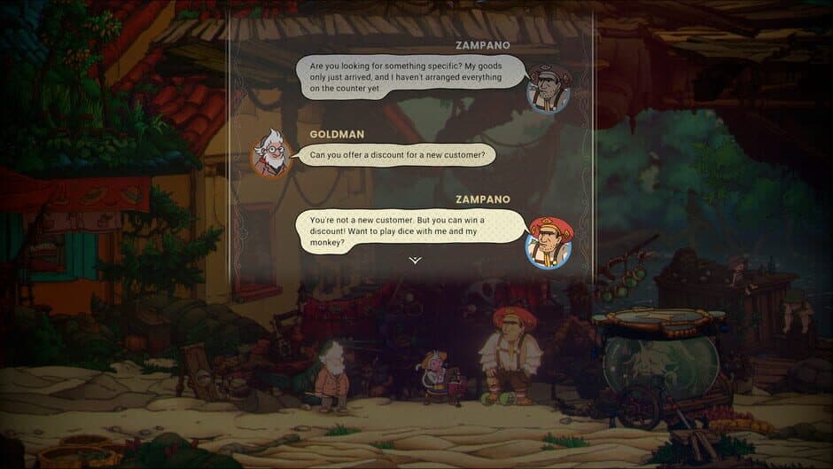 The Eternal Life of Goldman capture d'écran 5 — Nintendo Switch, Xbox Series X|S, PC (Microsoft Windows), PlayStation 5