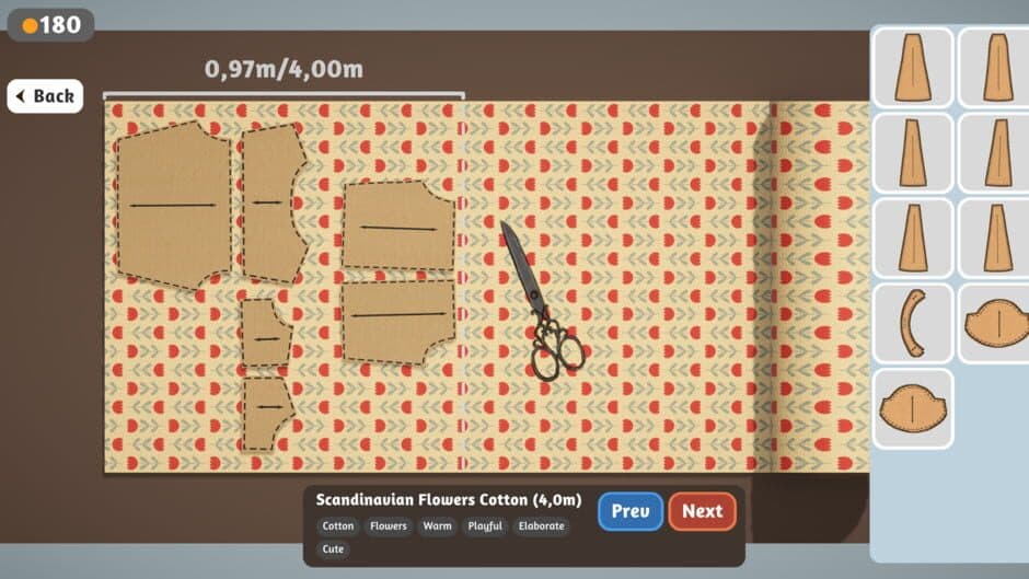 Dressmaker capture d'écran 4 — PC (Microsoft Windows), Linux, Mac