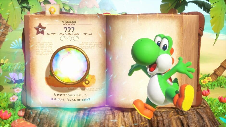 Yoshi and the Mysterious Book capture d'écran 2 — Nintendo Switch 2